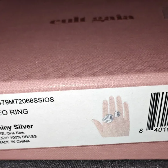 Silver Statement Ring Set - Picture 4 of 5